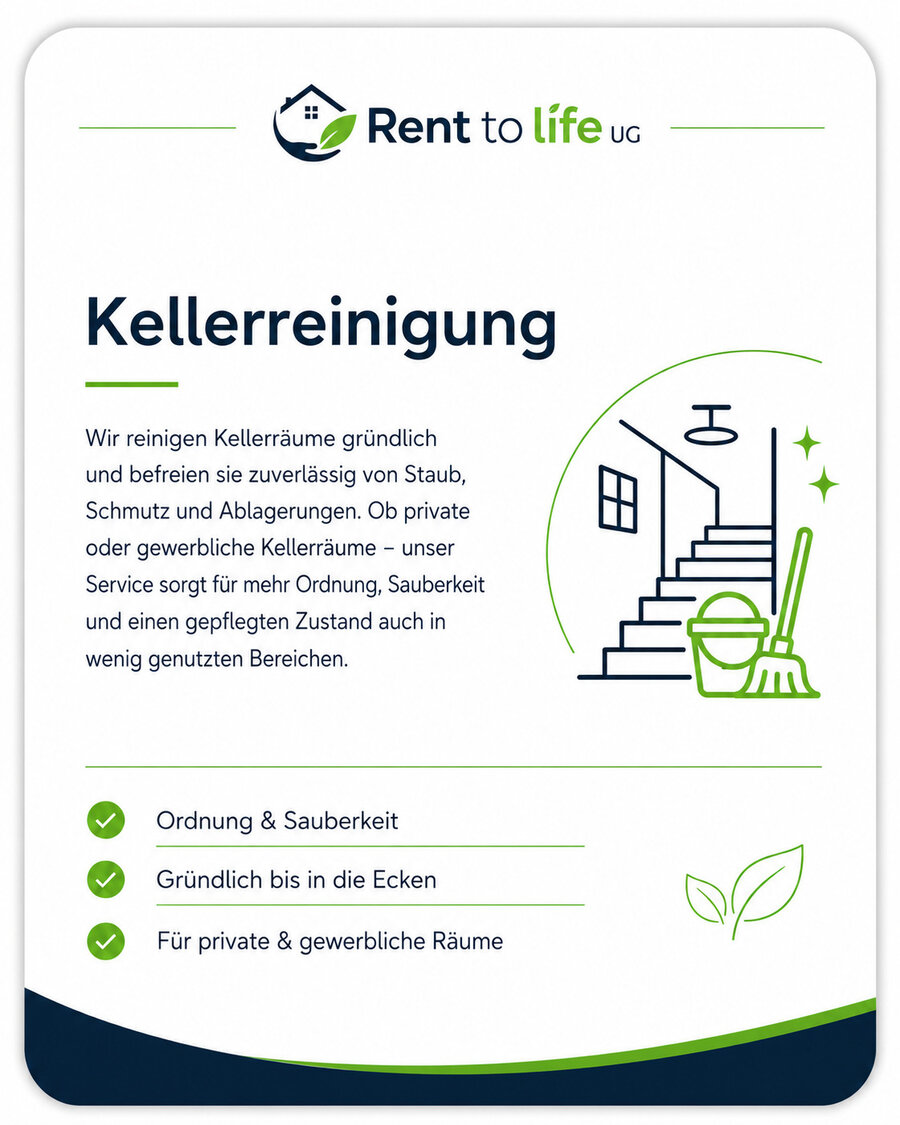 Kellerreinigung — Details