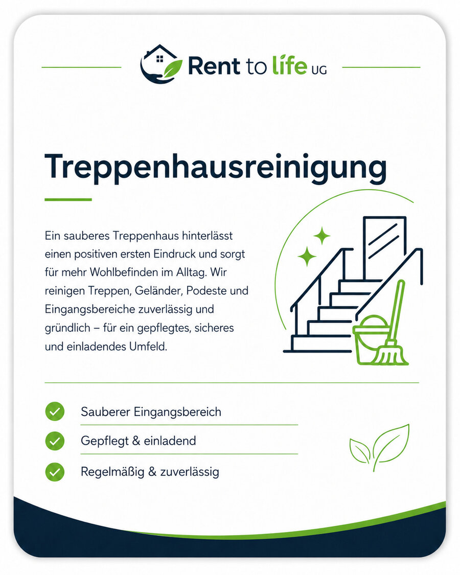 Treppenhausreinigung — Details